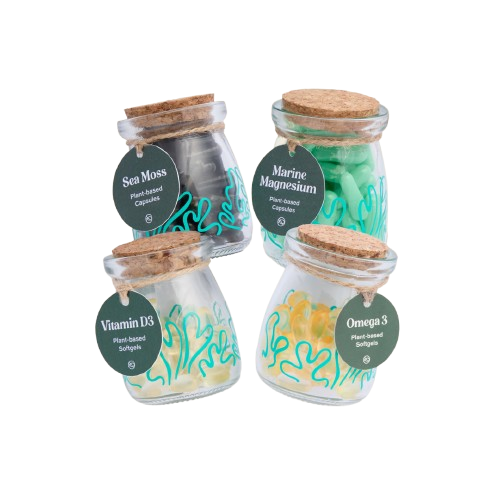 Omega 3, Vitamin D3, Sea Moss & Marine Magnesium